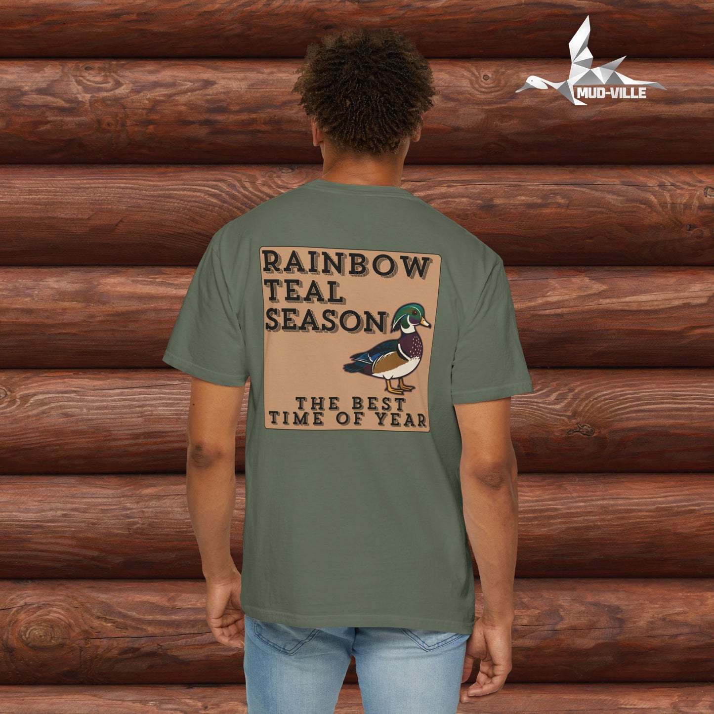The Rainbow Teal Tee